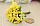 Тычинки для цветов "зелень аралии", букетик 12 шт (32040 желтый)