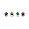 Игрушечные глазки MER-12 круглые с бегающими зрачками d 12 мм 50 шт