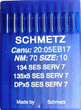 Иглы для пром шв машин Schmetz DP*5 (134) SES