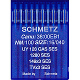 Иглы для пром шв машин Schmetz UY 128 GAS SES
