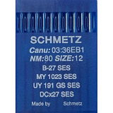 Иглы для пром шв машин Schmetz В-27 SES