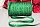 Бархатная лента с люрексом 1см* упак 18,28 м (31260 зеленый)